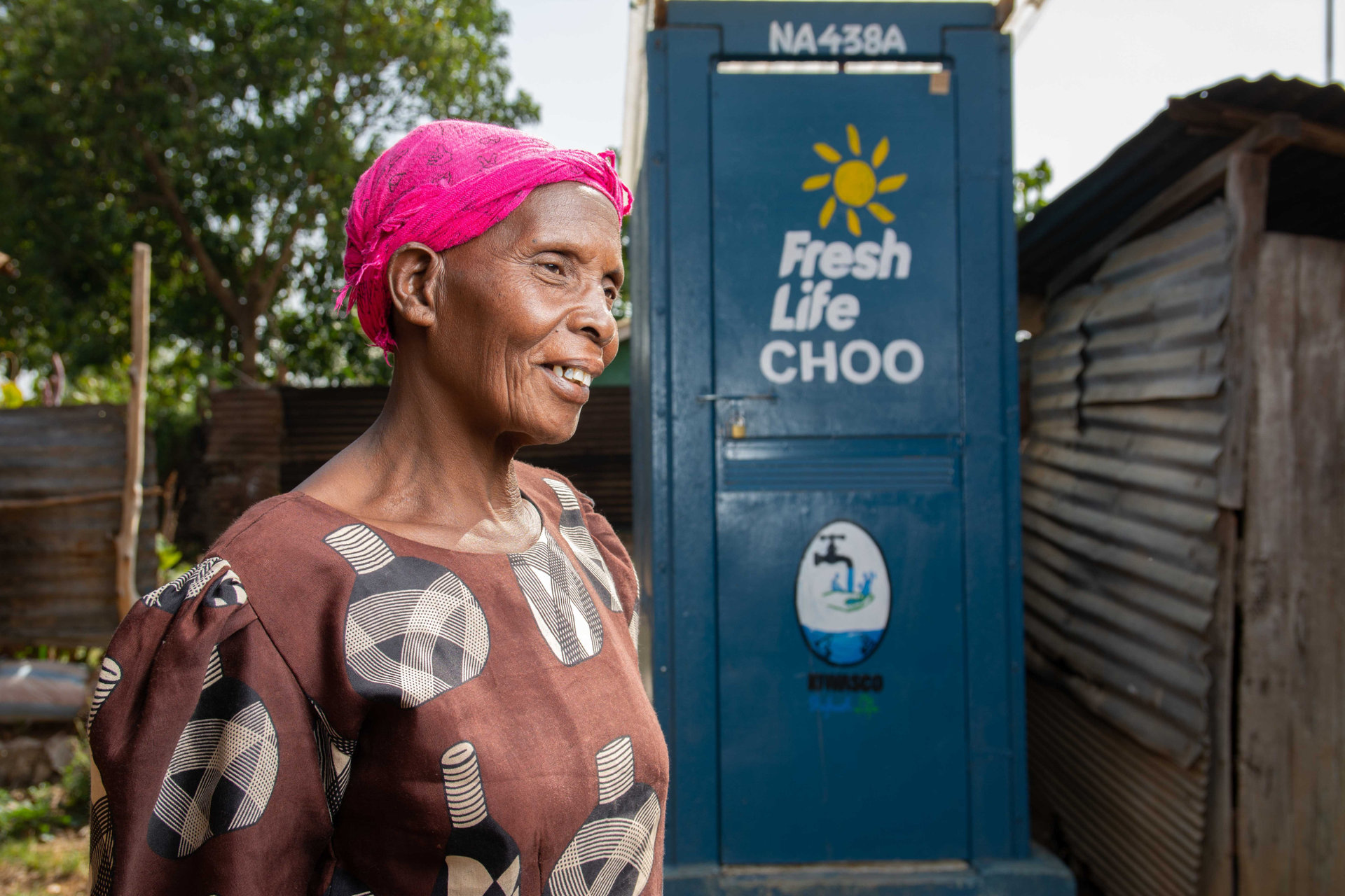 Fresh Life Operator in Kisumu, Kenya.